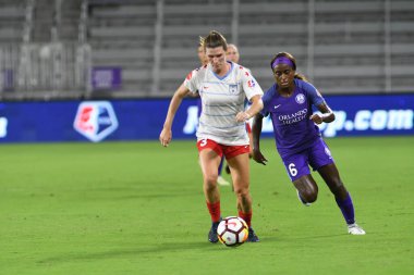 Orland Pride, 25 Ağustos 2018 'de Orlando Florida' daki Exploria Stadyumu 'nda Chicago Red Stars' a ev sahipliği yapıyor..  