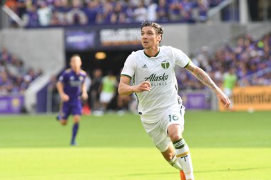 Orlando City 8 Nisan 2018 'de Orlando Florida' daki Exploria Stadyumu 'nda Portland Timbers' a ev sahipliği yaptı.. 