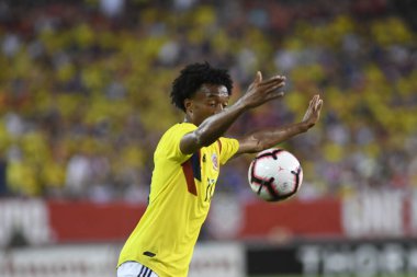 ABD Kolombiya 'ya karşı Raymond James Stadyumu' nda 11 Ekim 2018 'de.  