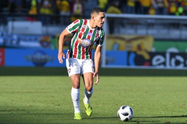 Fluminense, Florida Kupası 'nda 15 Ocak 2018' de Orlando Florida 'da oynanan Spektrum Stadyumu' nda Barcelona SC 'ye karşı..  