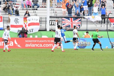 13 Ocak 2018 'de Orlando Florida' daki Spektrum Stadyumu 'nda düzenlenen Florida Kupası' nda Korucular Corinthianlara karşı..