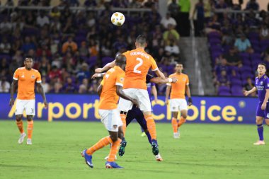 Orlando City SC, 22 Eylül 2018 'de Florida Exploria Stadyumu' nda Houston Dynamo 'yu ağırladı..