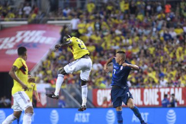 ABD Kolombiya 'ya karşı Raymond James Stadyumu' nda 11 Ekim 2018 'de.  