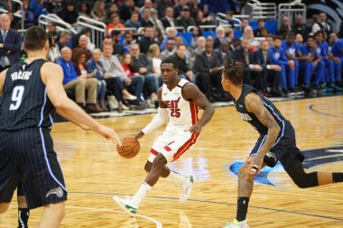 Orlando Magic 1 Şubat 2020 tarihinde Orlando Florida 'daki Amway Center' da Miami Heat 'e ev sahipliği yaptı.. 