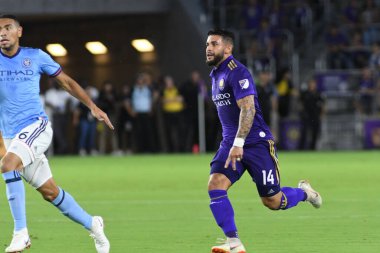 Orlando City 26 Temmuz 2018 'de Florida Exploria Stadyumu' nda NYC FC 'ye ev sahipliği yaptı. Fotoğraf: Marty Jean-Louis