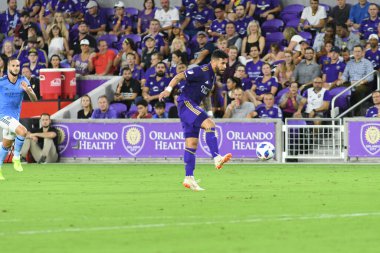 Orlando City 26 Temmuz 2018 'de Florida Exploria Stadyumu' nda NYC FC 'ye ev sahipliği yaptı. Fotoğraf: Marty Jean-Louis