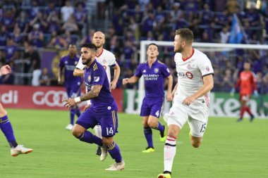Orlando City 14 Temmuz 2018 'de Florida Exploria Stadyumu' nda Toronto FC 'ye ev sahipliği yaptı. Fotoğraf: Marty Jean-Louis