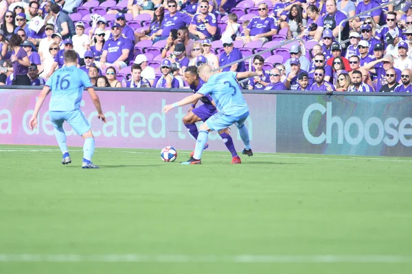 Orlando City Host New York City Orlando City Stadium Orlando — Stock fotografie