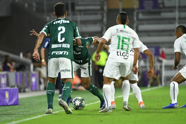 Florida Cup 2020 Palmeiras Partido Atlético Nacional Exploria Stadium Orlando — Foto de Stock