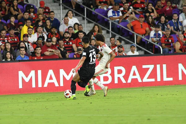 Flamengo Eintracht Frankfurt Allo Orlando City Stadium Sabato Gennaio 2019 — Foto Stock