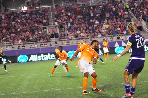 Orlando City Sediou Houston Dynamo Julho 2016 Camping World Stadium — Fotografia de Stock