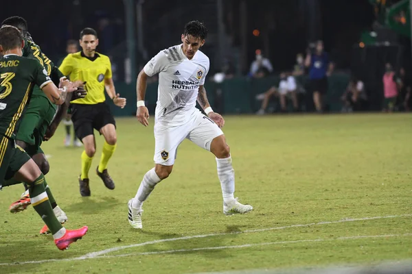 Galaxy Enfrenta Portland Timbers Durante Mls Back Tournament Espn Wild — Fotografia de Stock