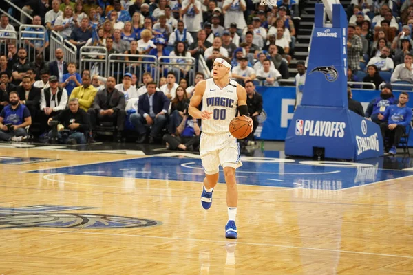 올랜도 Nba 플레이오프 라운드 1에서 토론토 랩터스 올랜도 플로리다 암웨이 — 스톡 사진