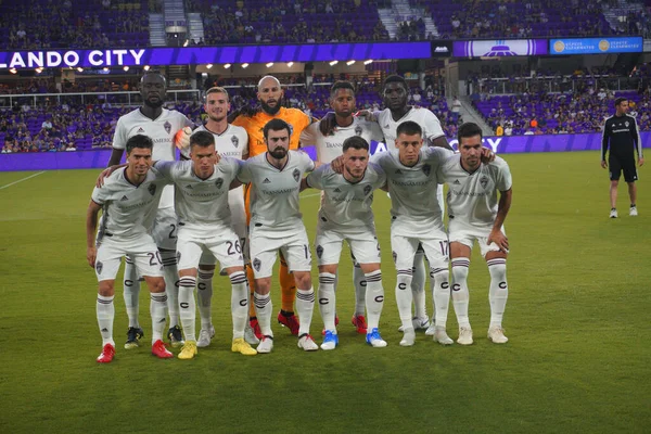 Orlando City Host Colorado Rapids Orlando City Stadium Orlando Florida — Stock Photo, Image