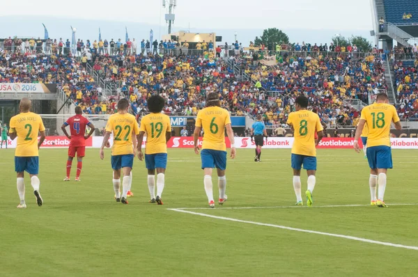 Brezilya, 8 Haziran 2016 tarihinde Orlando Florida 'daki Copa America Centenario' da Haiti ile karşılaştı..