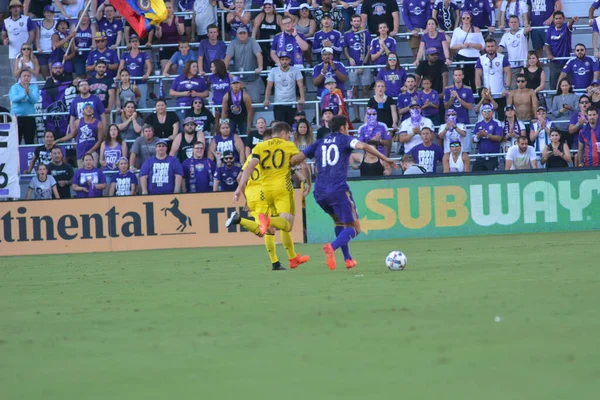 Orlando City Empfängt Columbus Crew Oktober 2017 Orlando City Stadium — Stockfoto