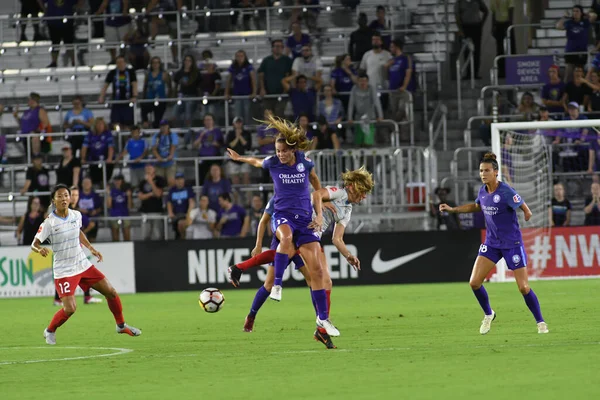 Orland Pride Värd För Chicago Red Stars Exploria Stadium Den — Stockfoto