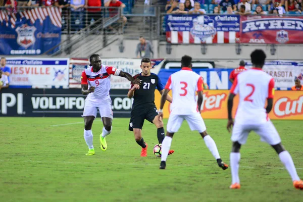 Usa Fotbollslag Värd Trinidad Tobago Everbank Field Jacksonville Florida Den — Stockfoto