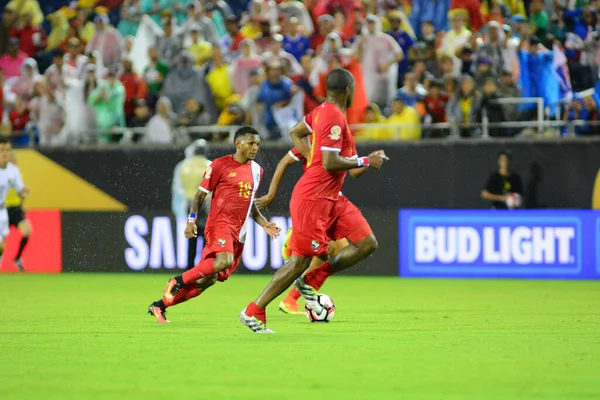 Bolívia Enfrenta Panamá Durante Centenário Americano Copa Orlando Florida Camping — Fotografia de Stock