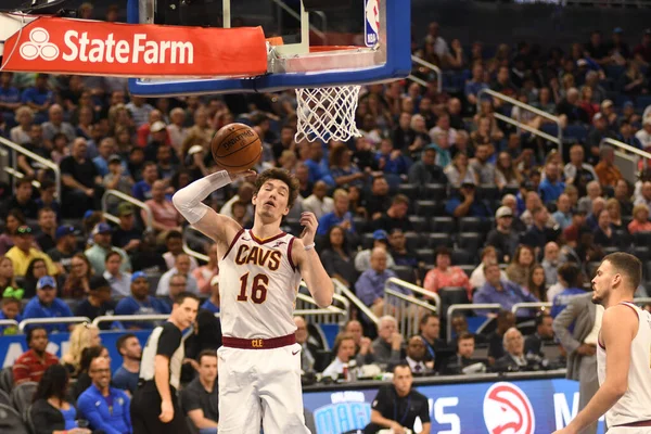 Orlando Magic Φιλοξενεί Τους Cleveland Cavaliers Στο Amway Center Στο — Φωτογραφία Αρχείου