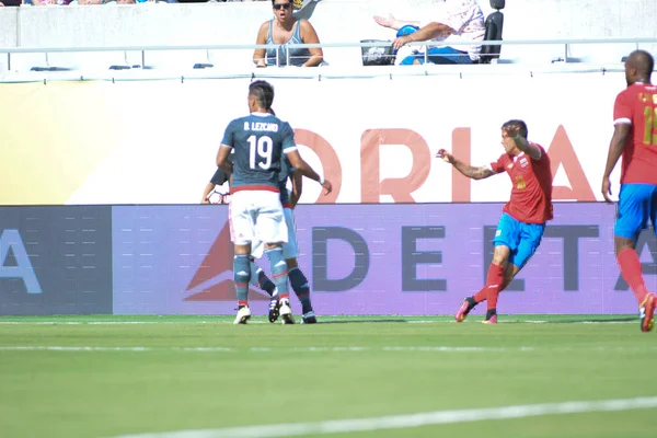 Costa Rica Möter Paraguay Copa America Centenario Camping World Stadium — Stockfoto