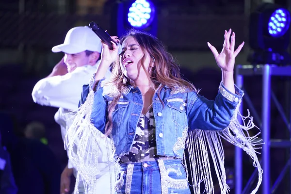 Sängerin Ally Brooke Post Match Konzert Präsentiert Von Pepsi Exploria — Stockfoto