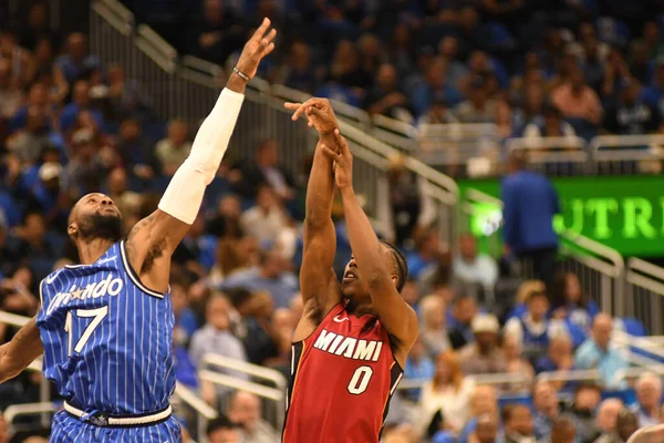 Orlando Magic Recebe Miami Heat Amway Center Orlando Florida Outubro — Fotografia de Stock