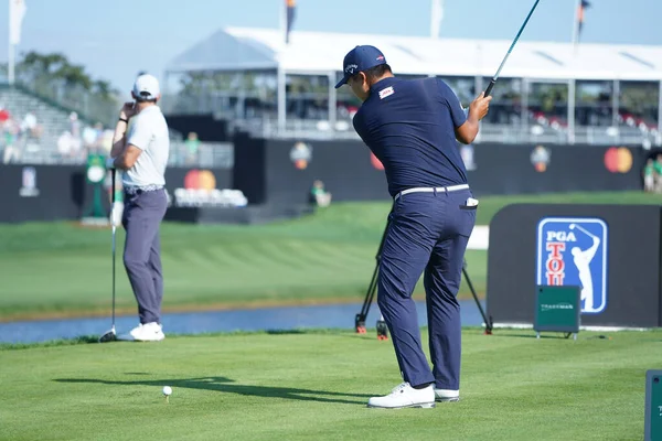 Durante 2020 Arnold Palmer Convite Grupos Primeira Rodada Bay Hill — Fotografia de Stock