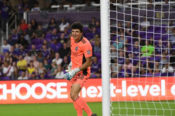 Orlando City Gastheer Reykjavk Exploria Stadium Een Vriendschappelijke Wedstrijd Dinsdag — Stockfoto