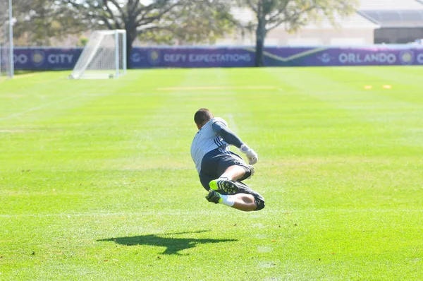 Orlando City Host Media Day Lake Sylvian Park Sanford Florida — Φωτογραφία Αρχείου