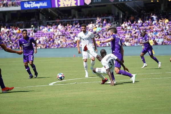 Orlando City Ospita Cincinnati All Orlando City Stadium Orlando Florida — Foto Stock