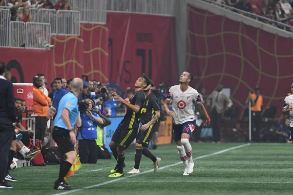 1 Ağustos 2018 tarihinde Atlanta 'daki Mercedez Benz Stadyumu' nda tüm yıldızlar Juventus 'a karşı..  