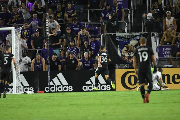 Orlando City Ağustos 2019 Çarşamba Günü Exploria Stadyumu Nda Sporting — Stok fotoğraf