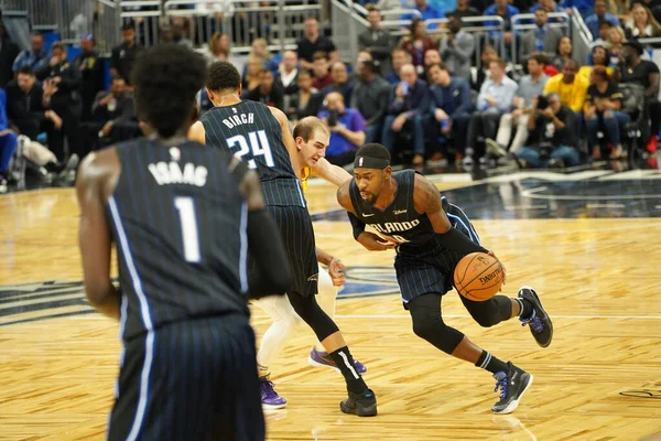 Orlando Magic Värd För Lakers Amway Center Orlando Forida Onsdagen — Stockfoto