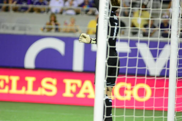 Orlando City Házigazdája Houston Dynamo Július 2016 Camping World Stadium — Stock Fotó