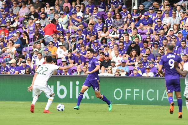 Orlando City Otthont Portland Timbers Exploria Stadium Orlando Florida Április — Stock Fotó