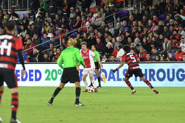 2019年1月10日木曜日のオーランドシティスタジアムでのAjax対Flemgo — ストック写真