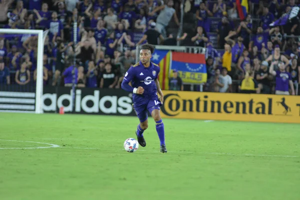 Orlando City Gastheer Van Columbus Crew Orlando City Statium Augustus — Stockfoto