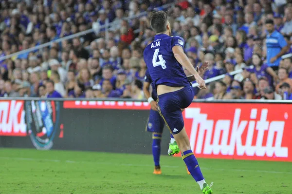 Orlando City Hospeda Atlanta United Orlando City Stadium Orlandon Julho — Fotografia de Stock