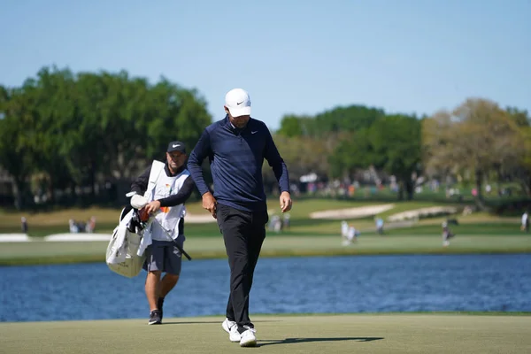 Podczas Trzeciej Rundy Zawodowej Arnold Palmer Bay Hill Club Lodge — Zdjęcie stockowe