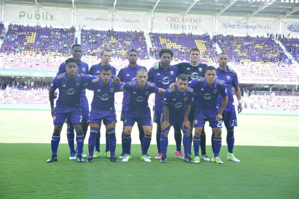 Orlando City Hospeda Colorado Rapids Orlando City Stadium Orlando Flórida — Fotografia de Stock