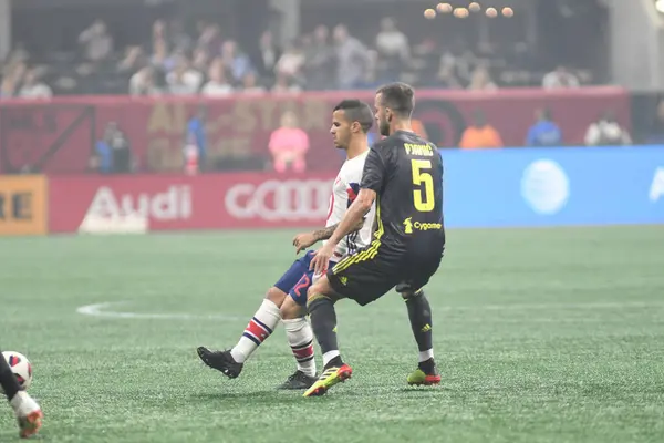 Mls All Star Juventus Mercedez Benz Stadium Atlanta Georgia Den — Stockfoto