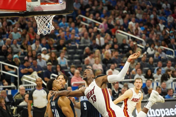 Basketbol Sezonu Orlando Magic Miami Heat Karşı Ocak 2020 — Stok fotoğraf