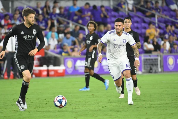 Orlando City SC 14 Ağustos 2019 Çarşamba günü Exploria Stadyumu 'nda Sporting Kansas SC' ye ev sahipliği yaptı.