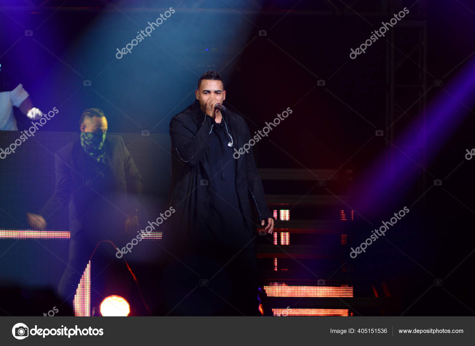 Daddy Yankee Don Omar Concert Amway Center Orlando Floride Août — Photo
