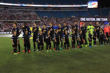 ABD Futbol Takımı 6 Eylül 2016 'da Jacksonville Florida EverBank Field' da Trinidad & Tobago 'ya ev sahipliği yaptı..