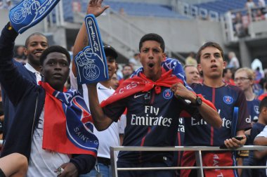 Paris Saint-Germain, Tottenham Hotspur 'a karşı 22 Temmuz 2017' de Orlando Florida 'daki Citrus Bowl' da.   