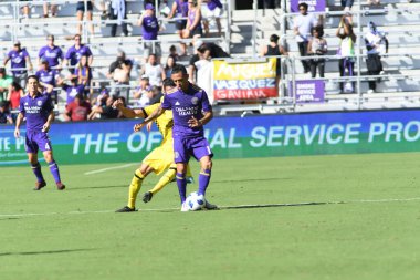 Orlando City SC 21 Ekim 2018 'de Orlando City Stadyumu' nda Columbus 'a ev sahipliği yaptı..