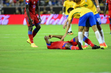 Brezilya, 8 Haziran 2016 tarihinde Orlando Florida 'daki Copa America Centenario' da Haiti ile karşılaştı..