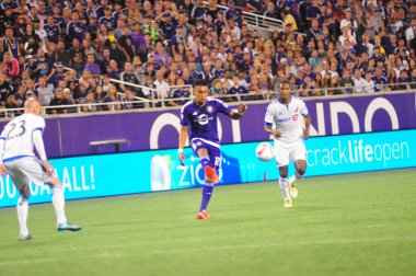 Orlando City SC, 3 Ekim 2015 'te Dünya Kampı Stadyumu' nda Montreal Çarpması 'na ev sahipliği yaptı.. 